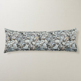 Coastal Shells Relaxed Pattern Body Pillow