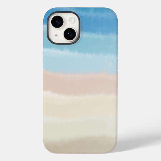 Coastal Shoreline Salty Waves  Case-Mate iPhone Case (Back)