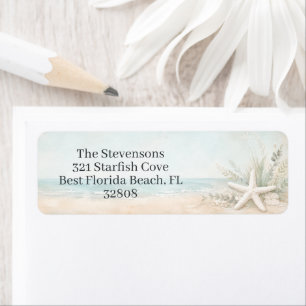 Coastal Starfish Beach Scene Custom
