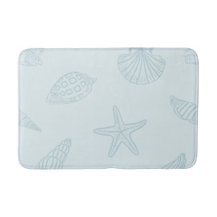 Coastal Steps Seafoam Blue Bath Mat