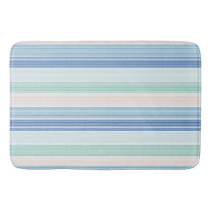 Coastal Stripes Bath Mat