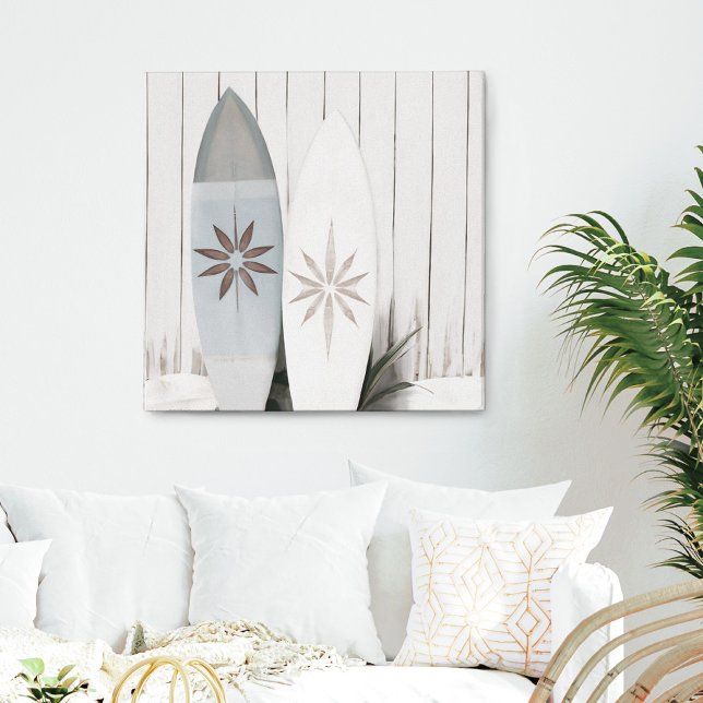 Coastal Surfboard Photo Tropical Summer Canvas Pri (Creator Uploaded)