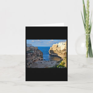 Coastal Town Monopoli Sticker Card