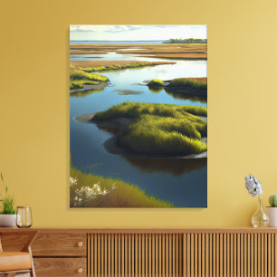Coastal Tranquility Canvas Print