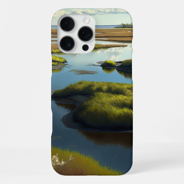 Coastal Tranquility iPhone Case (Back)