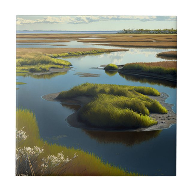 Coastal Tranquility Tile (Front)