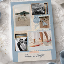 Coastal Travel Collage Family Photo Christmas