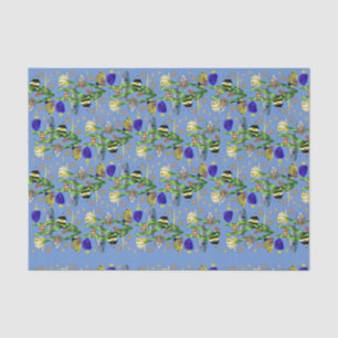 Coastal tropical fish  tissue paper