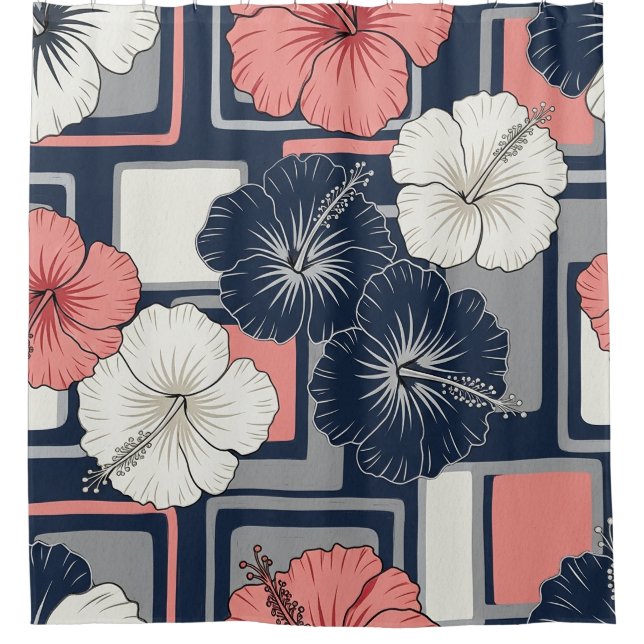 Coastal Tropical Hibiscus Pattern (4) (Front)