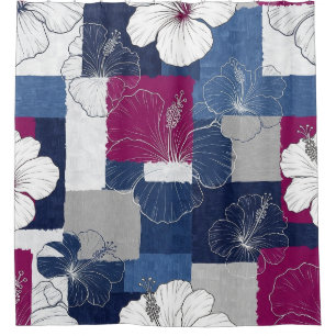 Coastal Tropical Hibiscus Pattern (5)