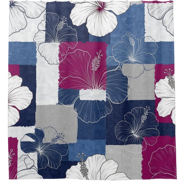 Coastal Tropical Hibiscus Pattern (5) (Front)