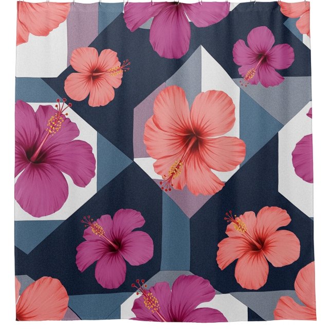 Coastal Tropical Hibiscus Pattern (8) (Front)