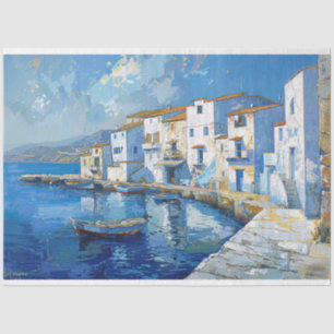Coastal Tuscany Mediterranean Decoupage Tissue Paper
