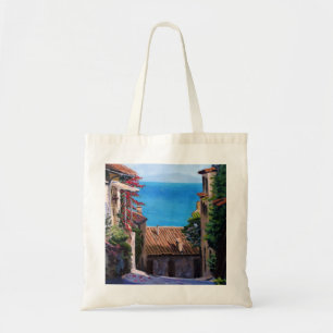 Coastal Tuscany Street View Tote Bag