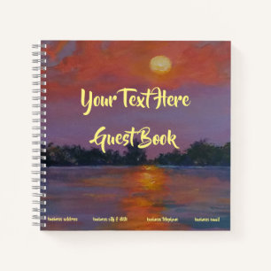 Coastal Vacation Rental Guest Book
