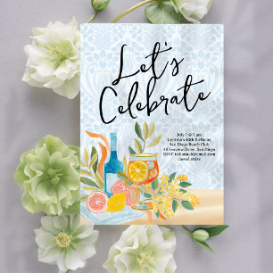 Coastal Vibes Celebration Invitation