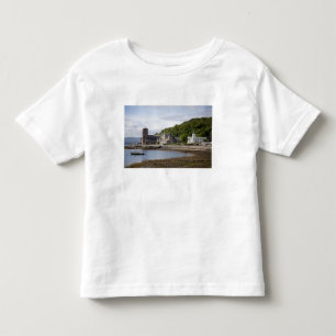 Coastal view with historic buildings, Oban, Toddler T-shirt