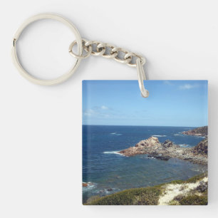 Coastal Views Of Australia Seaside And Ocean, Keychain