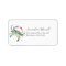 Coastal Watercolor Rainbow Crab Address Labels