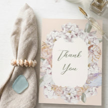 Coastal Watercolor Shells and Floral Baby Shower