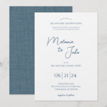 Coastal Wedding Invitation