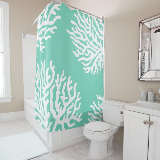 Coastal White Sea Coral & Coral Pink (In Situ)