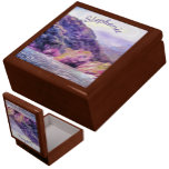 Coastal Yelapa 1620 Keepsake Box<br><div class="desc">Painting "Coastal Yelapa to Puerto 1620" Collection Personalize on the product page or click the "Customize" button for more design options. Designed from my painting "Coastal Yelapa to Puerto 1620" capturing the coast from a fishing boat travelling from Yelapa to Puerto Vallarta Mexico. Matching products are available in this collection....</div>