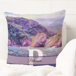 Coastal Yelapa to Puerto 1620 Throw Pillow