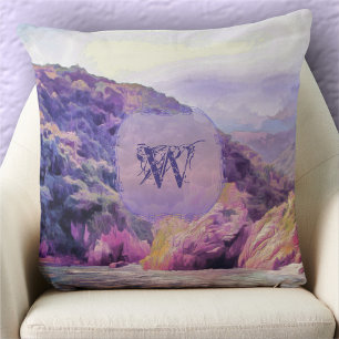 Coastal Yelapa to Puerto 1620 Throw Pillow