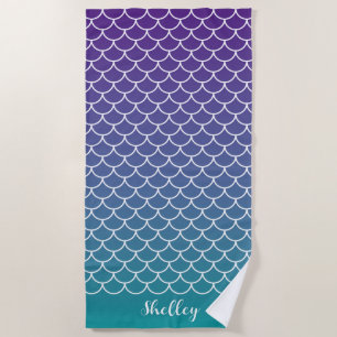 Coastal Yoga Towel Ocean-Inspired Workout Beach