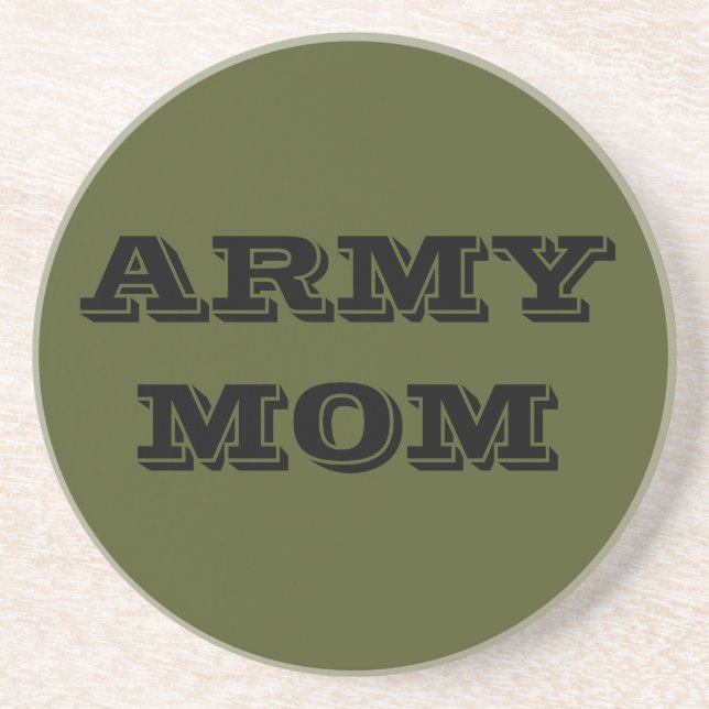 Coaster Army Mom (Front)