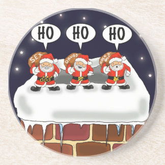 Coaster "Attack of The Mini-Santas" - by Kev Moore