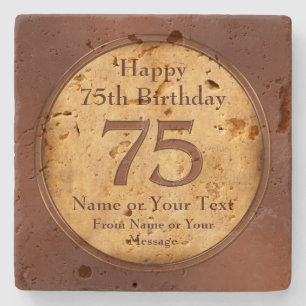 Coaster Birthday Gift for a 75 Year Old Man