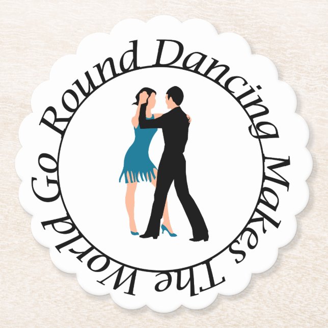 Coaster for the Round Danceer (Front)