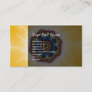 Coaster - Fractal Art Business Card