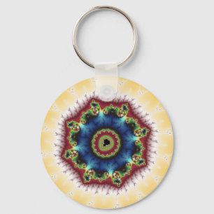 Coaster - Fractal Art Keychain