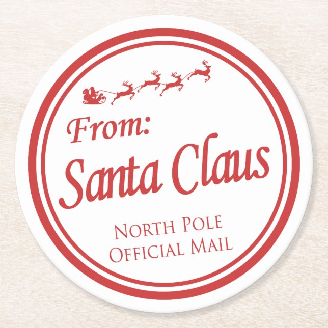 Coaster from Santa (Front)