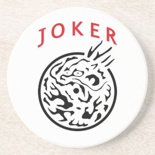Coaster in Mah Jong Joker Tile