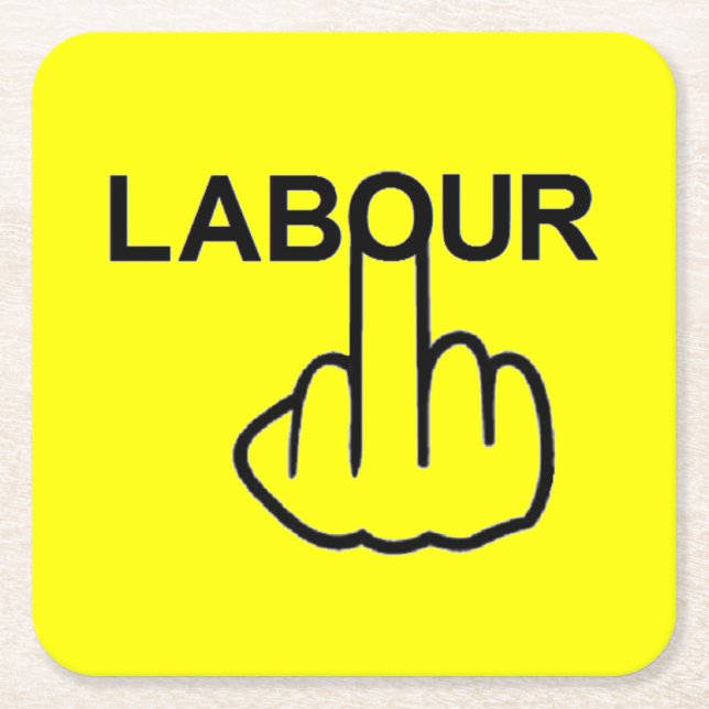Coaster Labour Flip (Front)
