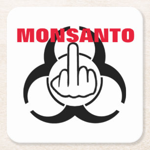 Coaster Monsanto Bio Hazard Flip