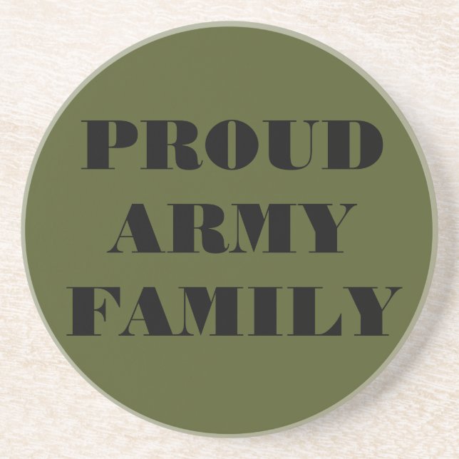 Coaster Proud Army Family (Front)