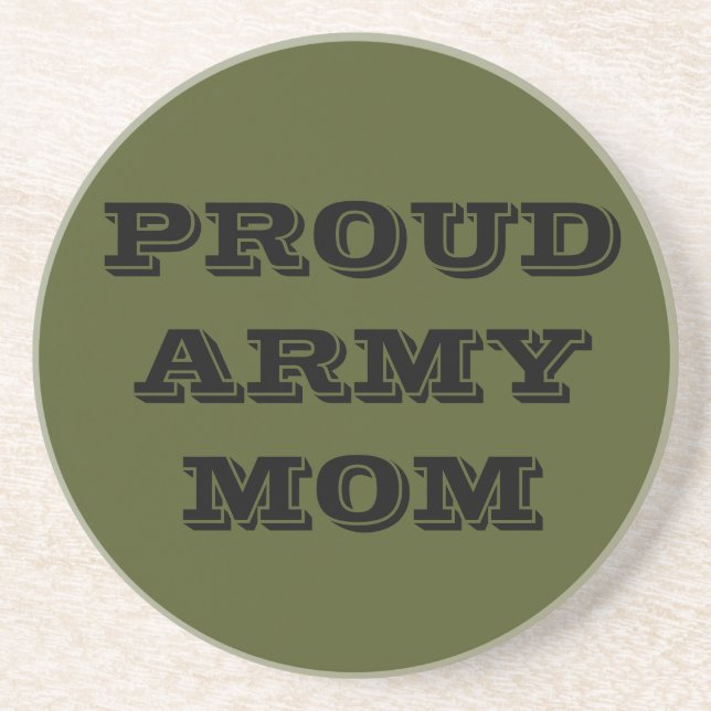 Coaster Proud Army Mom (Front)