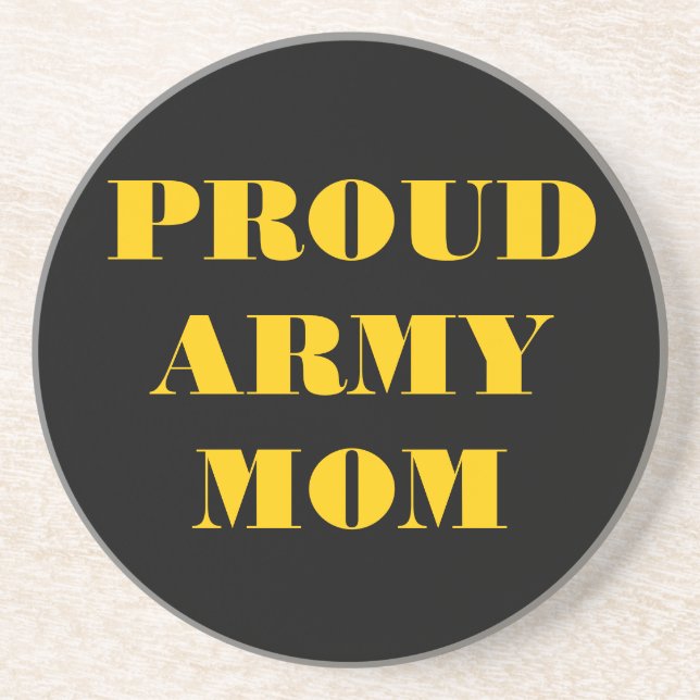Coaster Proud Army Mom (Front)