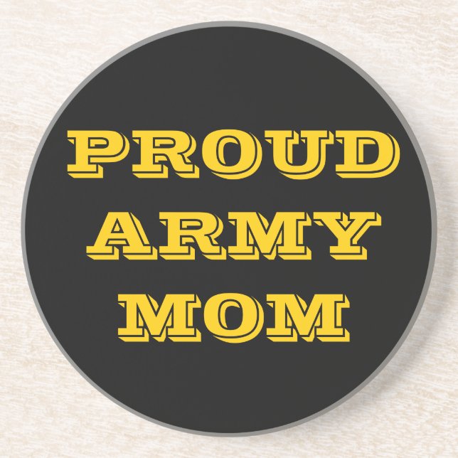 Coaster Proud Army Mom (Front)