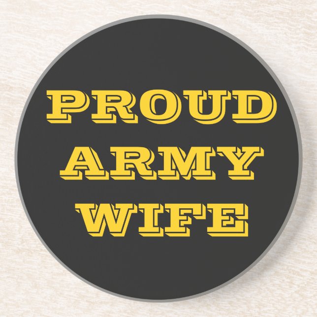 Coaster Proud Army Wife (Front)