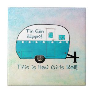 COASTER   Retro Camper   Tile   Personalize It!