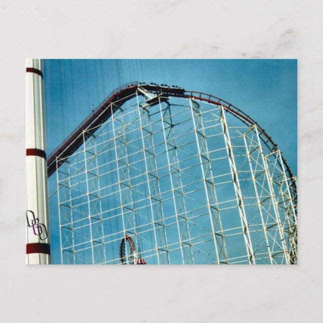 Coaster Ride Postcard (Front)