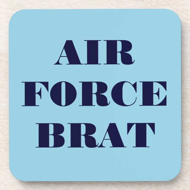 Coaster Set Air Force Brat (Front)