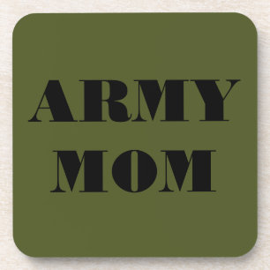 Coaster Set Army Mom