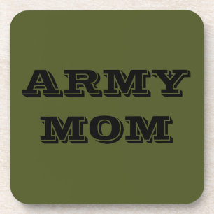 Coaster Set Army Mom